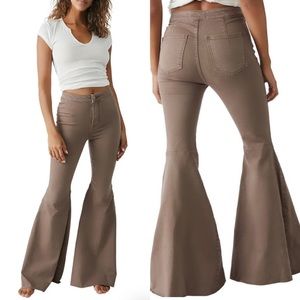 High waist flare jeans, size 26